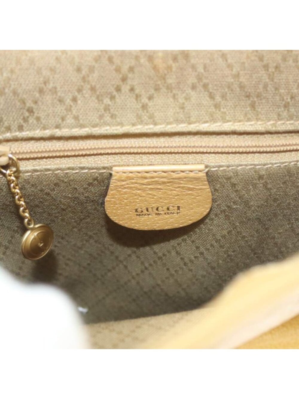 Gucci Bamboo Leather Backpack Brown - Picture 8 of 8